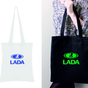 Lada 2 - Kangaskassi 37x41cm