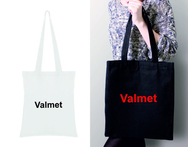 Valmet - Kangaskassi 37x41cm