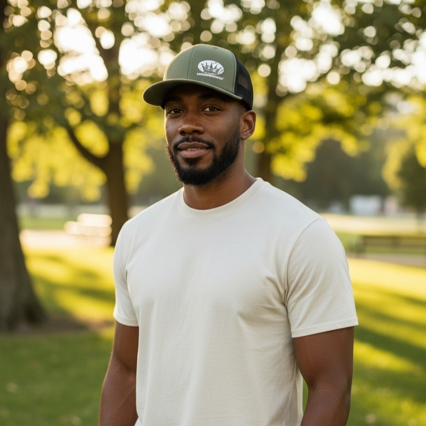 40-Kardaanikunkku - Sonic Verkkoperä lippalakki, oliivi musta