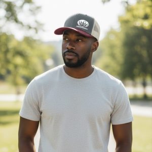 40. Kardaanikunkku - Sonic Verkkoperä lippalakki, punainen, harmaa, beige