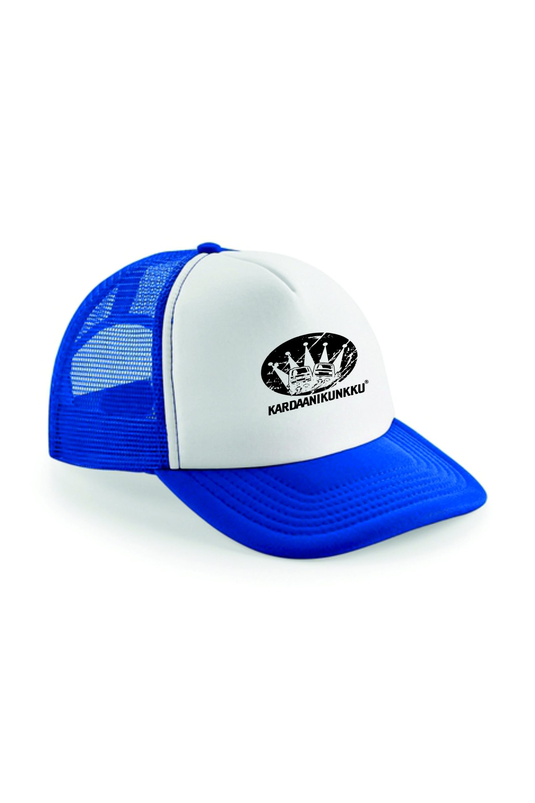 40. Kardaanikunkku - Retro Snapback Trucker-lippis valko sininen - Image 2