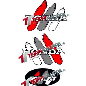 Honda Monkey tankkitarrasarja punainen