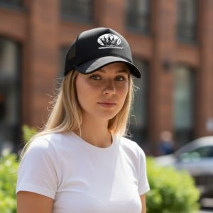 40. Kardaanikunkku - Snapback Trucker-lippis musta