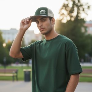 40. Kardaanikunkku - Sonic Verkkoperä lippalakki, vihreä, harmaa kivi