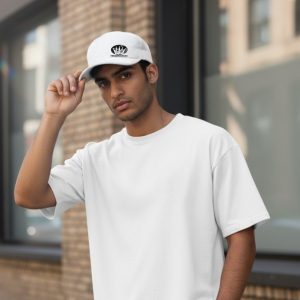 40. Kardaanikunkku - Sonic Mid Visor, Recycled - Verkkoperä lippalakki, valkoinen