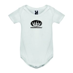 40. Kardaanikunkku 2025 - Lasten Lyhythihainen Body 3-18kk, valkoinen